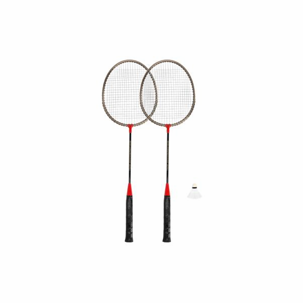 Spokey BADMNSET1 Sada na badminton - 2 x raketa, košíček,...