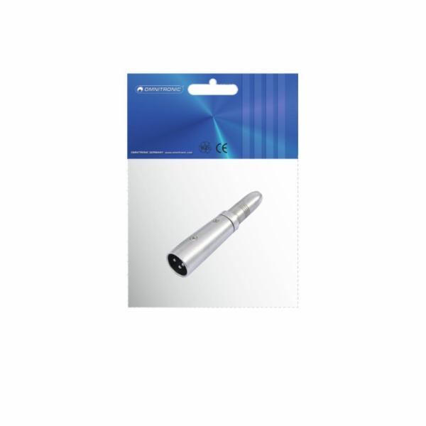 OMNITRONIC Adapter XLR(M)/Jack(F) mono