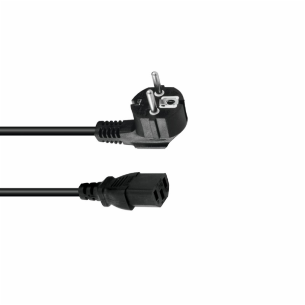 IEC C13 kabel napájecí 230V, 1,5m