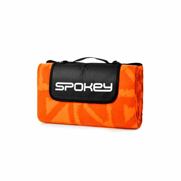 Spokey PICNIC APRICOTE Pikniková deka s popruhem, 150 x 1...