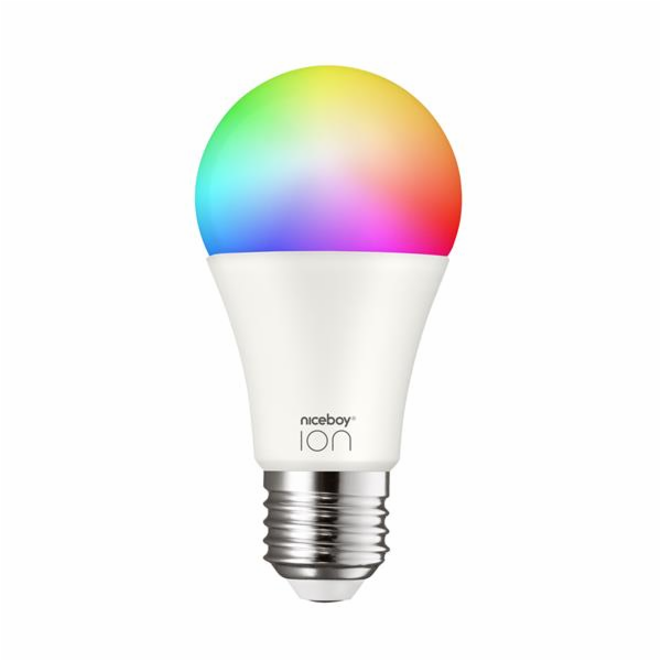 Chytrá žárovka Niceboy ION SmartBulb Color RGB 9W - E27