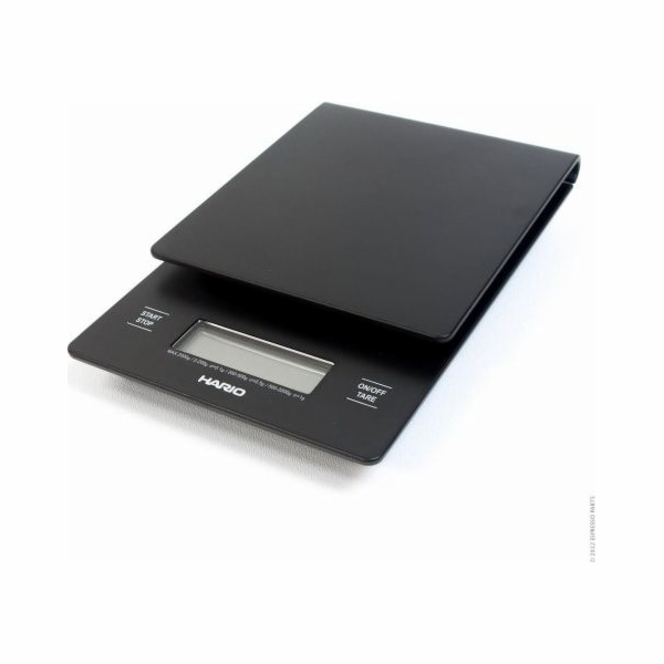 Hario VST-2000 kuchyňské váha černá