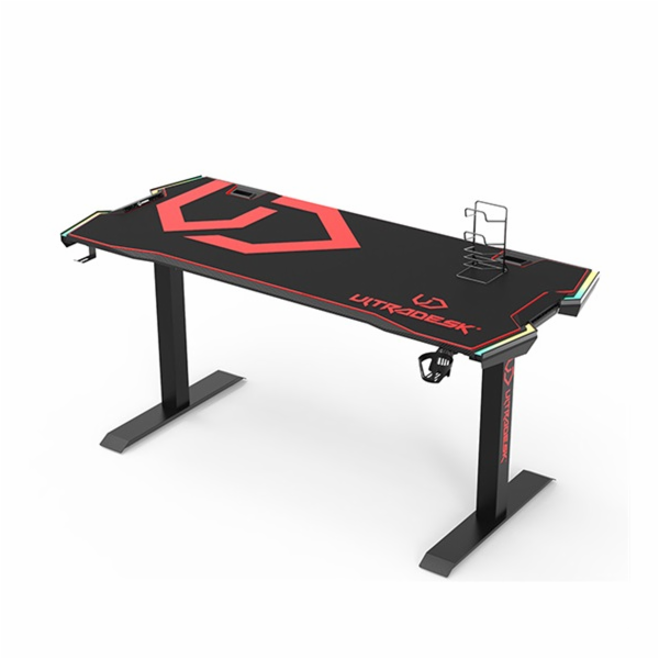 Ultradesk Herní stůl FORCE červený