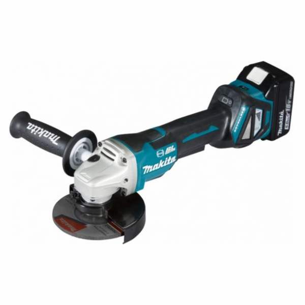 Aku úhlová bruska Makita DGA517RTJ, 18V