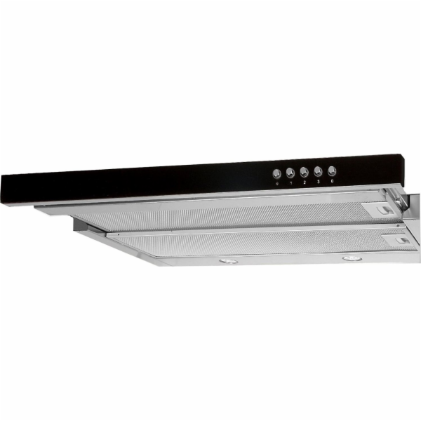 Akpo WK-7 Light Glass 50 Skříňový odsavač par Inox, Černý