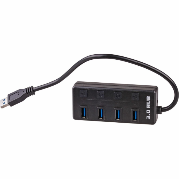 Akyga AK-AD-33 interface hub USB 3.2 Gen 1 (3.1 Gen 1) Ty...