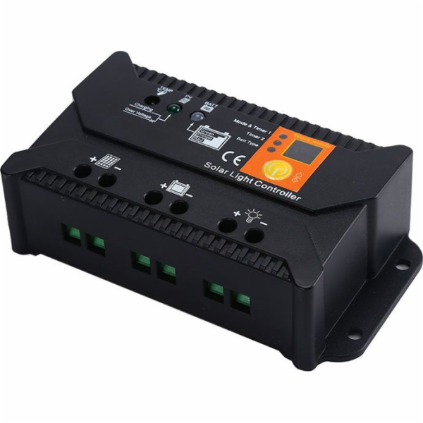 Solární regulátor nabíjení AZO Digital PWM SOL-10S 12/24 ...