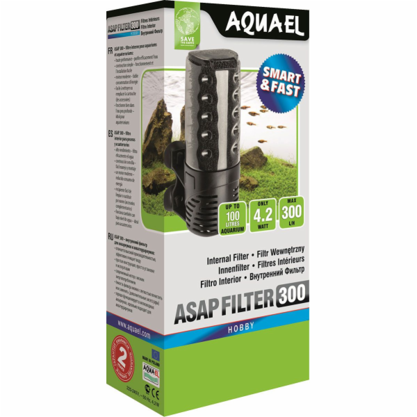 Aquael Asap 300  Aquael 113611 aquarium filter