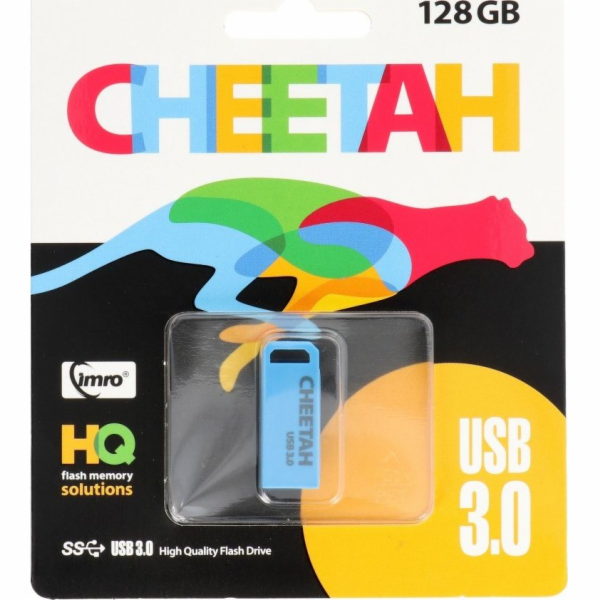 IMRO USB 3.0 CHEETAH/128GB USB flash drive Chrome Silver ...