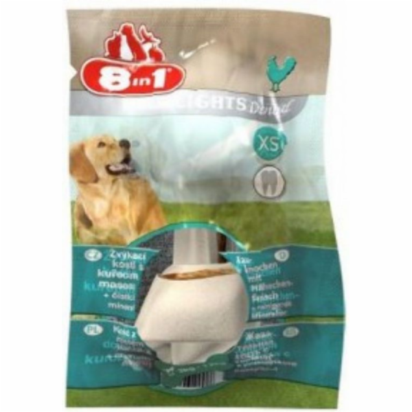 8v1 Delights Pro Dental Bones XS 1 ks.