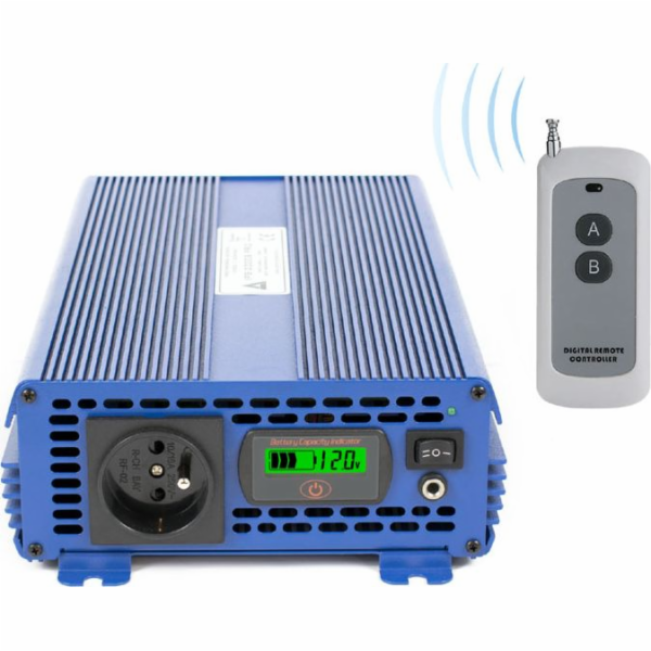 AZO Digital 12 VDC / 230 VAC ECO MODE SINUS IPS-2000S PRO...