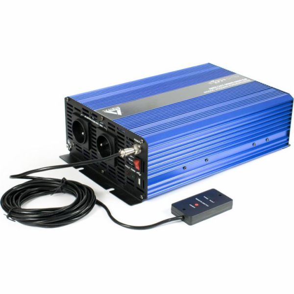 AZO Digital 12 VDC / 230 VAC Converter SINUS IPS-3000S 3000W