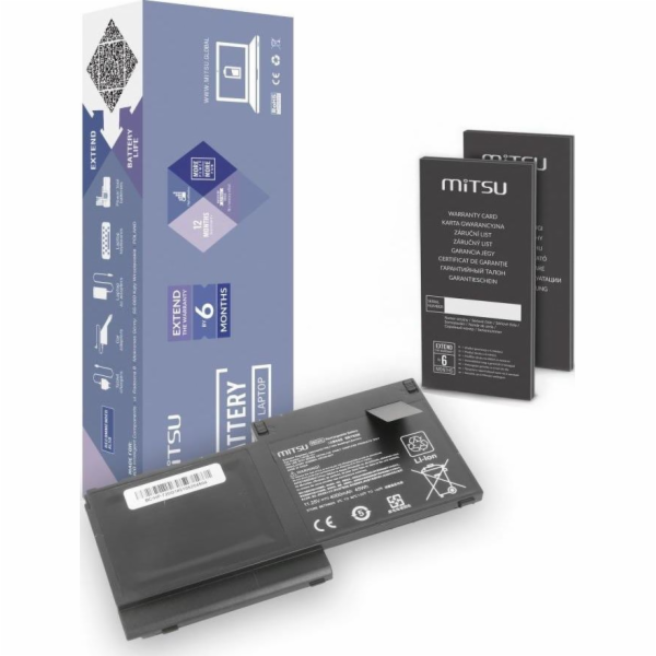 Baterie pro HP EliteBook 720 G1, G2 4000 mAh (45 Wh) 11,25 V