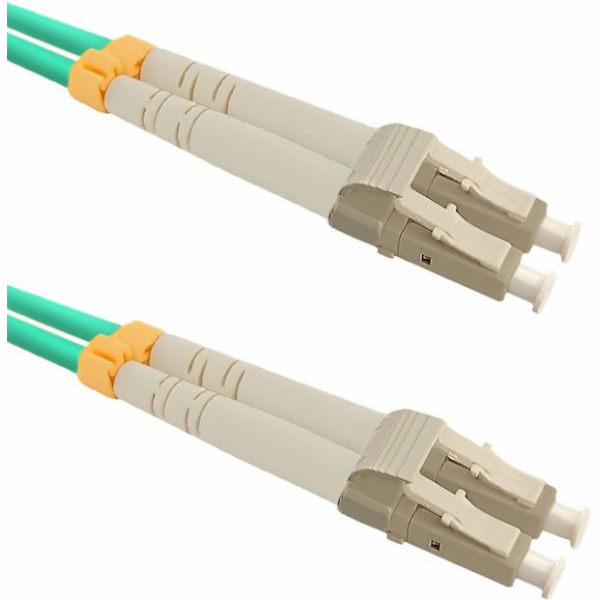 Qoltec Optic Patchcord LC/UPC - LC/UPC MM 50/125 OM3 1M (...