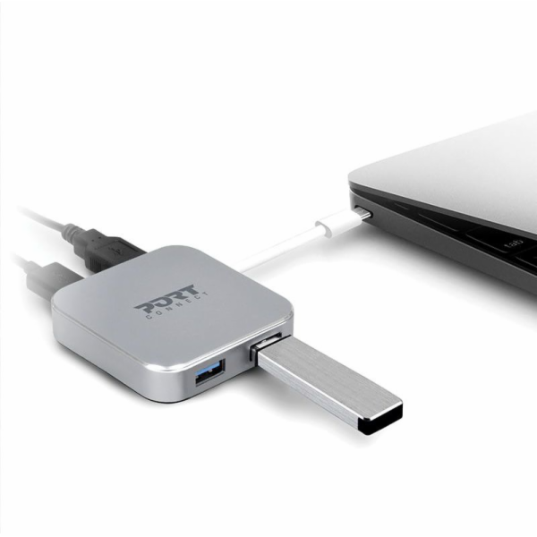 PORT hub USB-C s porty 4x USB 3.0