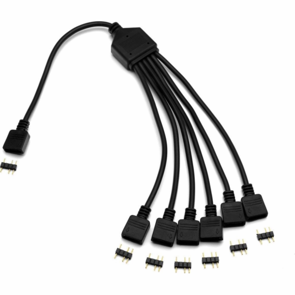 EK-D-RGB 6-cestný rozbočovací kabel, Y-kabel