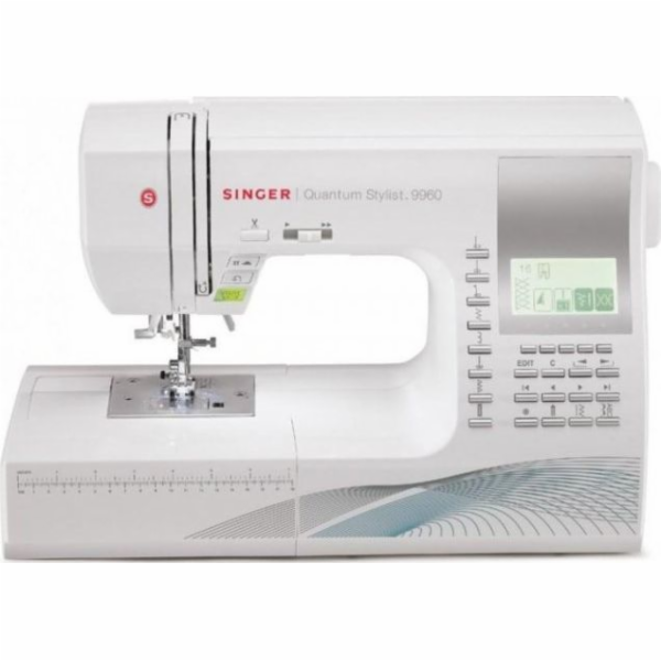 Singer 9960 Quantum Stylist sewing machine  white