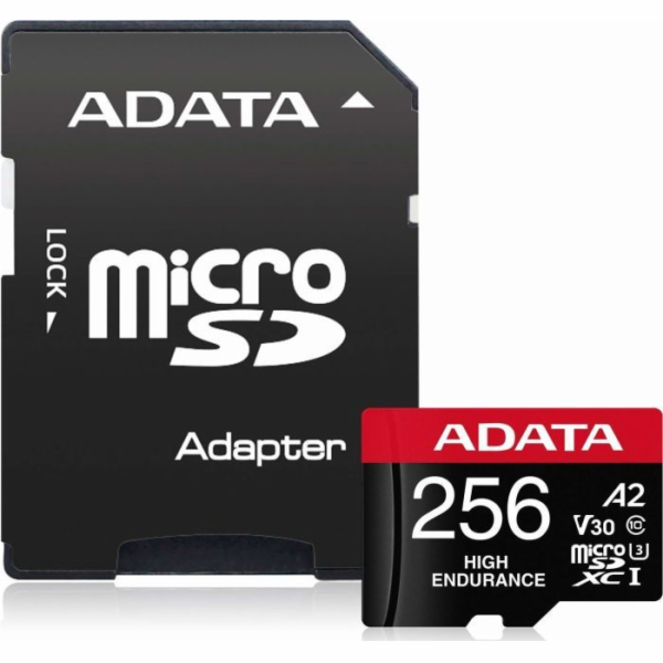 High Endurance 256GB microSDXC, paměťová karta