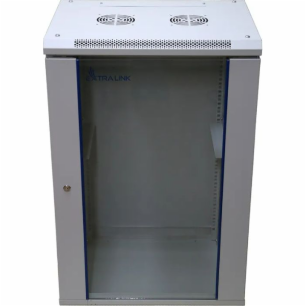 18U 600x450mm šedá, skříňka závěsná