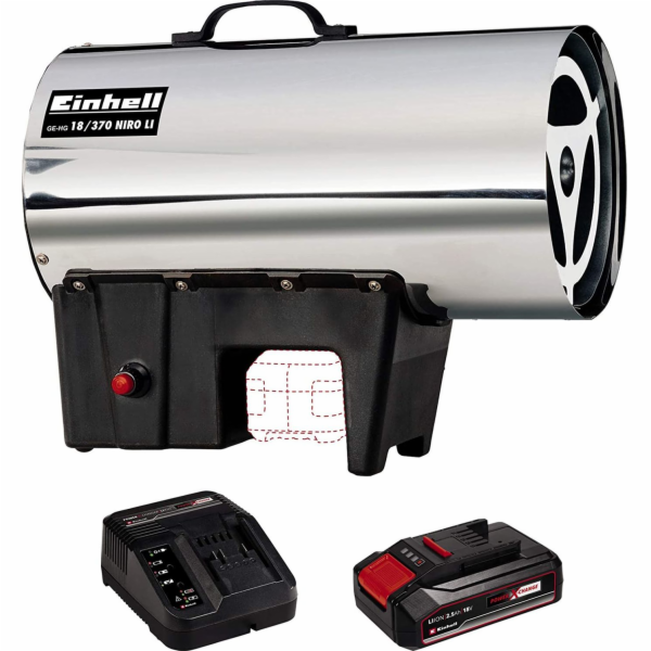 Einhell horkovzdušný ventilátor HGG 200 Niro Vario (DE/AT)