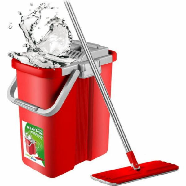 Plochý mop GreenBlue s kbelíkem a ždímačem GB850