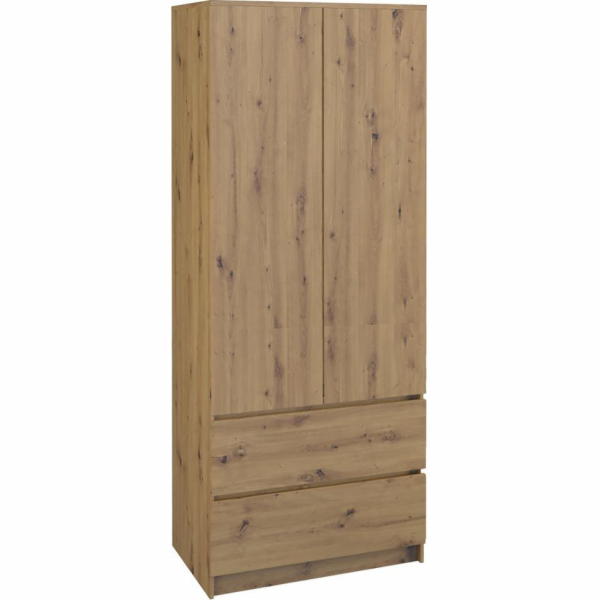 Topeshop Skříň MALWA SS, dub sonoma, 90cm