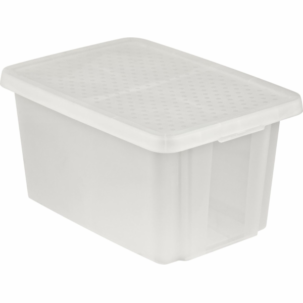 CURVER Essentials Úložný box s víkem Průsvitná 45l