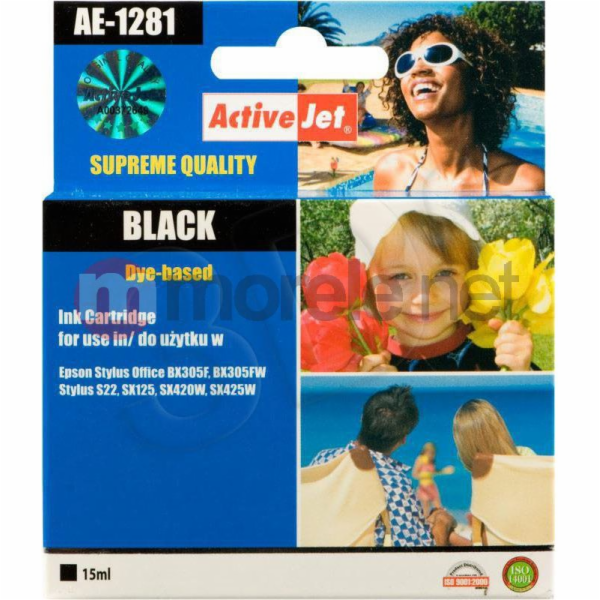 Activejet AE-1281N ink for Epson printer  Epson T1281 rep...