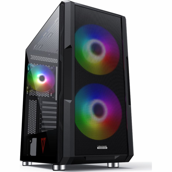 Modecom AMIRANI ARGB Midi Tower Černá
