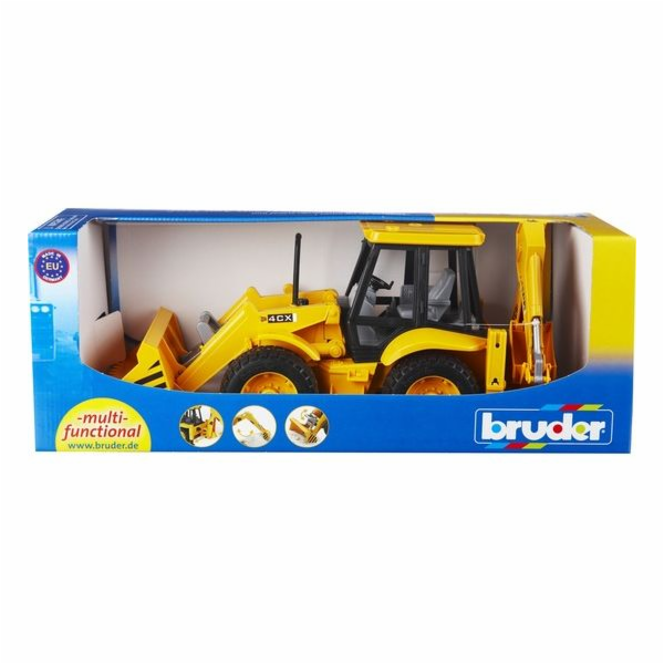 Bruder 2428 JCB 4CX čelní nakladač s bagrem