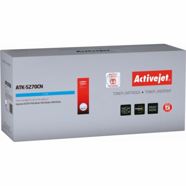 Activejet Tonerová kazeta ATK-5270BN (náhradní kazeta Kyo...
