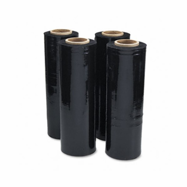 Fixační fólie stretch š. 500mm, tl.23my, 2kg, černá, duti...