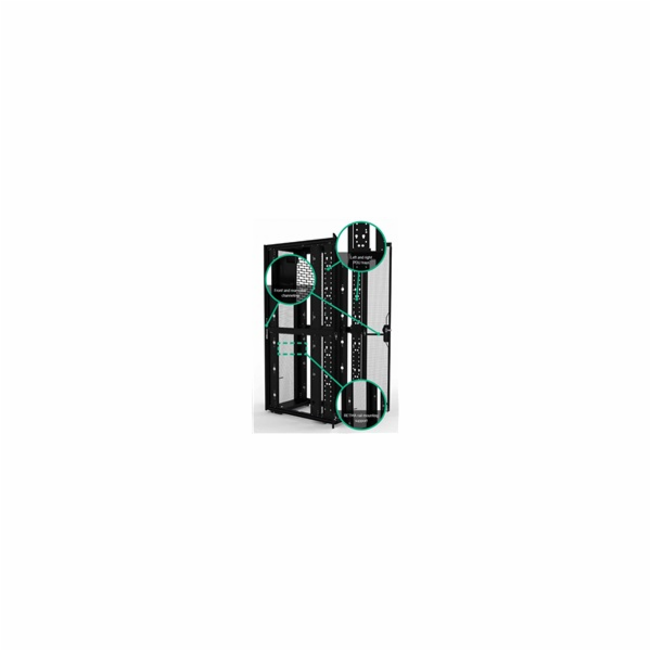 HPE 42U 800mmx1075mm G2 Enterprise Pallet Rack (Side pane...