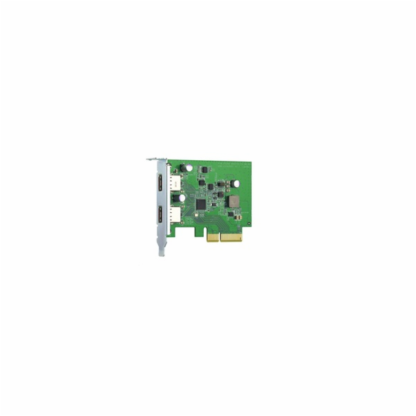 QNAP QXP-10G2U3A - Dvouportová USB 3.2 Gen2 10Gb PCIe roz...