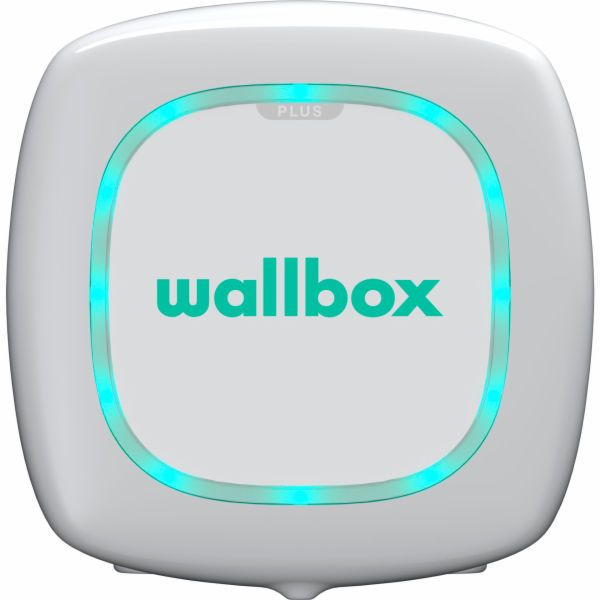 Wallbox Pulsar Plus bila 22kW, typ 2, 5m kabel OCPP