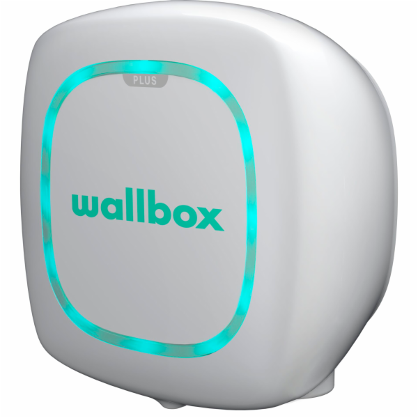 Wallbox Pulsar Plus bila 22kW, typ 2, 7m kabel OCPP