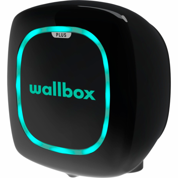 Wallbox Pulsar Plus cerna 22kW, typ 2, 7m kabel OCPP
