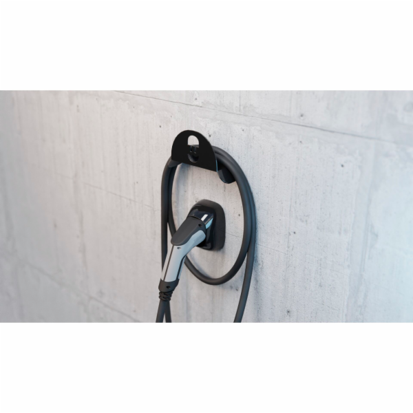 Wallbox úchyt na zed pro kabel cerný