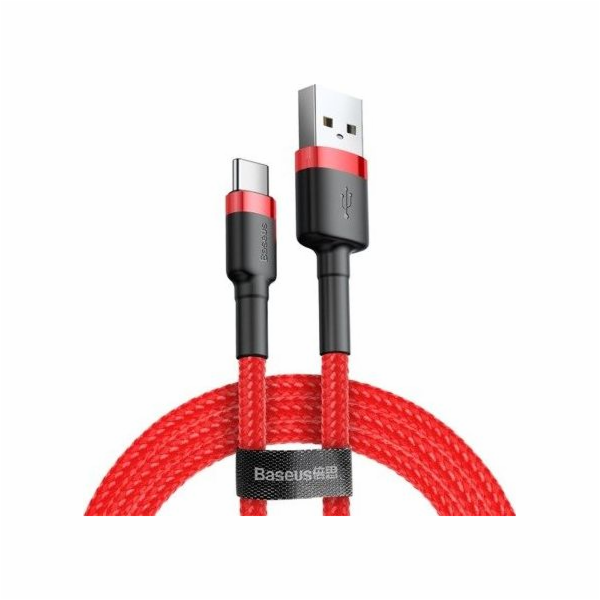 Kabel USB-C Baseus Cafule 2A 2m (červený)