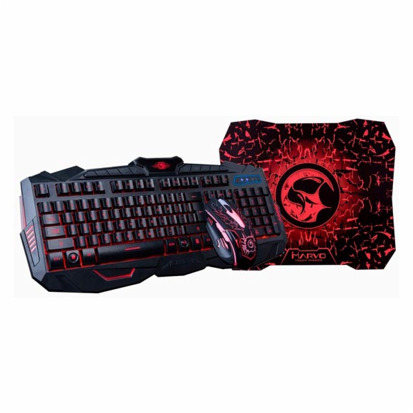 Marvo KM400+G1 set klávesnice myš