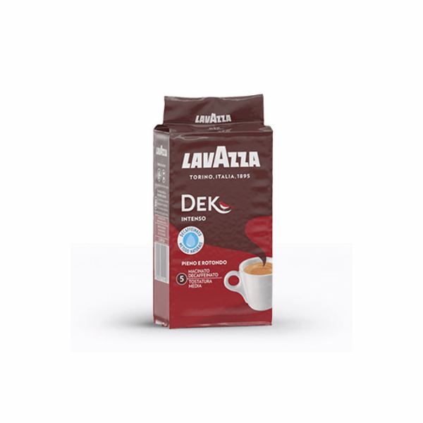 Lavazza Dek Intenso bez kofeinu mletá Káva 250 g