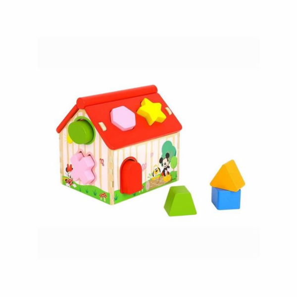 Hračka Disney baby Domek vkládačka, 16 x 13,4 x 14,5 cm 