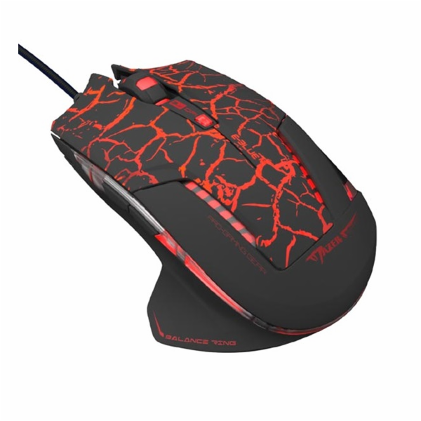 E-Blue&nbsp;Myš&nbsp;Mazer&nbsp;Pro,černo-červená,herní