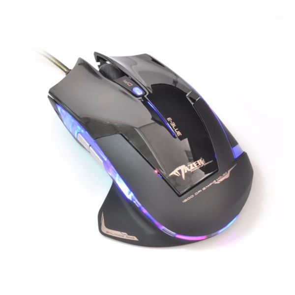 E-Blue Myš Mazer R, 2400DPI, černá,herní