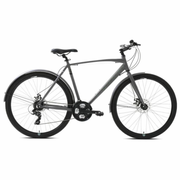 Městské jízdní kolo Capriolo URBAN TOUR 28" šedé 
