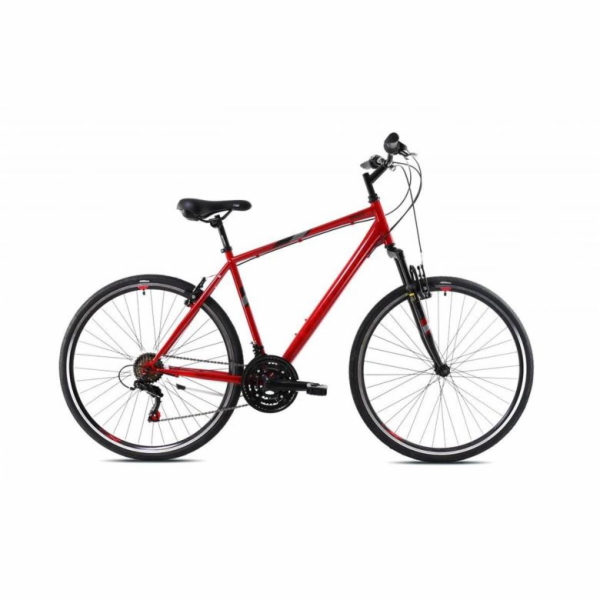 Trekové jízdní kolo Capriolo SUNRISE MAN 20" bordo-červené