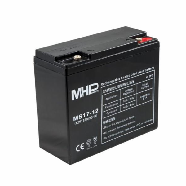 Baterie MHPower MS17-12 VRLA AGM 12V/17Ah 