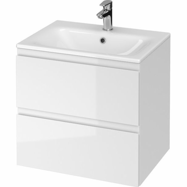 Set umyvadla se skříňkou Cersanit Moduo 60cm bílá