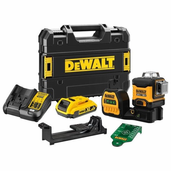 Akku-Multilinienlaser 3x360° DCE089D1G18-QW, 18Volt, Kreu...