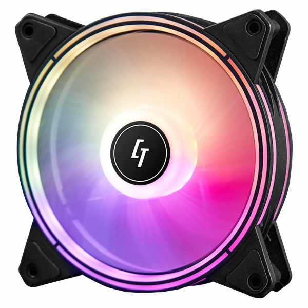 CHIEFTEC RGB větrák NF-1225RGB, 120x120x25 mm, with 3 pin...